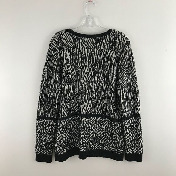 RACHEL ROY b&w eyelash sweater - Picture 8 of 13